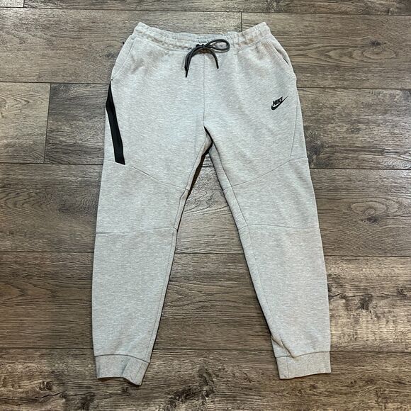 Nike Tech Fleece Gray Tracksuit Hoodie (CU4489-063) Joggers (805162-063) Medium - Picture 9 of 14